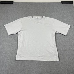 Uniqlo AIRism Men’s Sz XL Cotton Oversized Crew Neck White T-Shirt