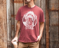 Custom Pet Portrait Comfort Tee Men Women Personalized Dog Cat Photo Shirt