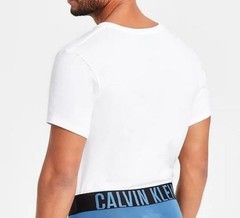 3 GENUINE CALVIN KLEIN SIZE 2XL 100% COTTON T-SHIRTS BLACK WHITE GRAY V NECK
