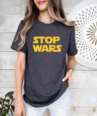 World Peace Activist Comfort Tee Anti War Protest Shirt