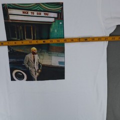 A$AP ASAP NAST x Warby Parker Rare Promo White Tee T-shirt Graphic Hip Hop L/XL