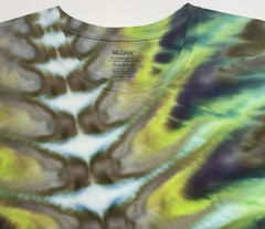 Handmade Ice Tie Dye Unisex Adult T-Shirt Size XL Multicolor Tee NEW