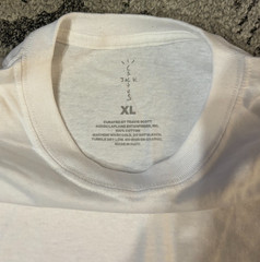 Travis Scott ‘Cactus Jack’ White T- Shirt XL MENS BRAND NEW No Tag