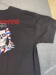 Suavecito Pomade T-Shirt Mens 2XL Black Skull Barber Crewneck Great Condition