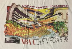 Vtg 90s Great Lakes Turbines Faded Distress Plane Shirt XL Flame Fire Grunge Y2K