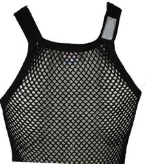 Mens String Cotton Vest Mesh Net Holiday Beach Summer Wear S M L XL