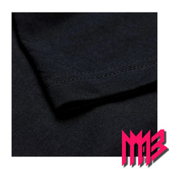 Mens Ultra Soft Premium Black V-Neck T-Shirt 60/40 Cotton Athletic Fit Tee