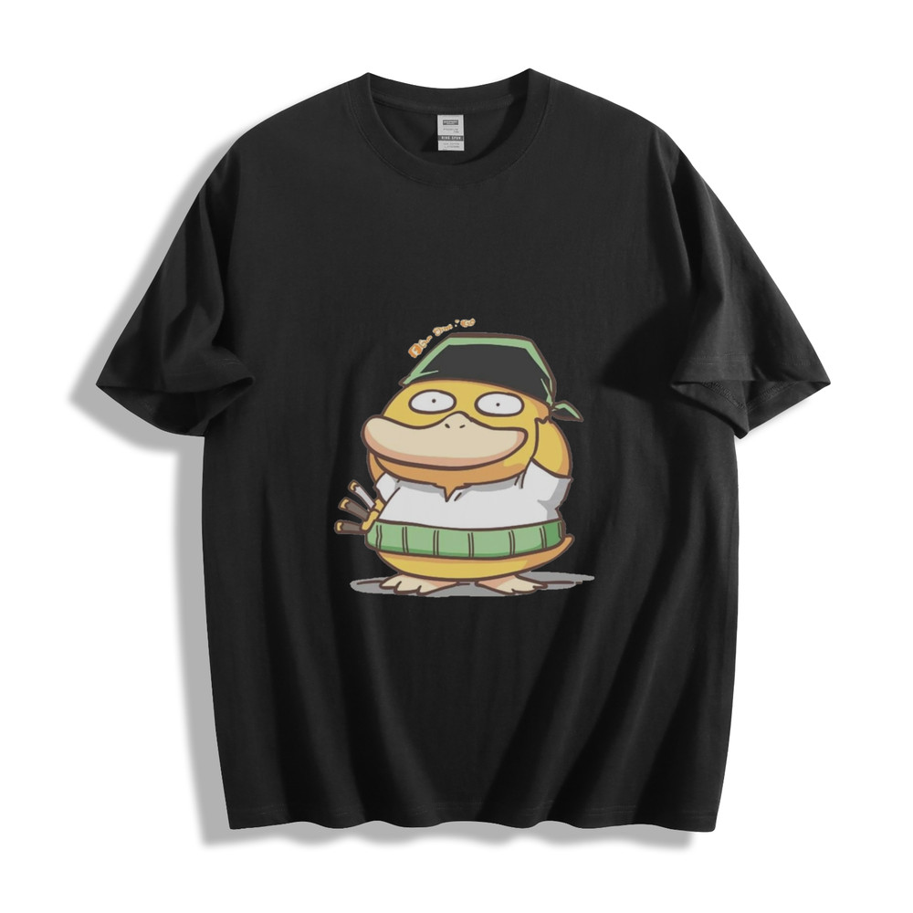 Psyduck Ninja T-Shirt – Cute Chibi Psyduck Warrior Unisex Tee