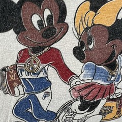 Vintage Mickey Mouse Good To Go Shirt Mens Large Rap Hip Hop Parody Distressed