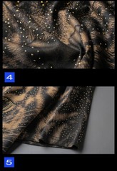 New Fashion Tiger Trend Rhinestones Summer Short Sleeve Luxury Black Men T-Shirt