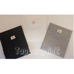 Mens Tshirt Crew Neck T-Shirt T Shirt Top Plain Cotton Short Sleeve Summer Pack