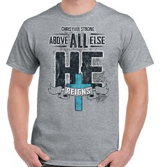 Christian Jesus Christ Ever Faith Hope Love Womens or Mens Crewneck T Shirt Tee