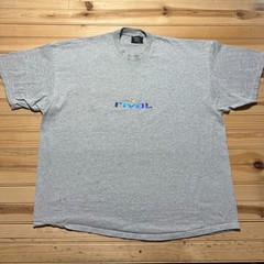 Vintage 90s Rival Hockey Heather Short Sleeve Crewneck T-Shirt USA – Size XXL