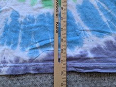 Pink Floyd Liquid Blue Shirt Mens Small Multicolor Tie Dye Dark Side Graphic Tee