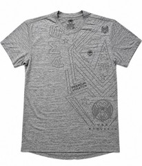 American Fighter Premium Athletics Gray Graphic T-Shirt Men’s XXL