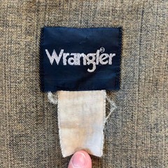Vintage Wrangler Denim Western Snap Shirt Men’s XL Cowboy Ranch Wear