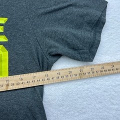 Adidas Shirt Mens Medium Grey Feed The Grind Go To Tee Short Sleeve Causal