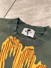 warren lotas green the demon executioner graphic t-shirt sz L