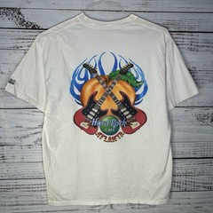 Vintage 90s Hard Rock Cafe Atlanta Georgia Double Sided Graphic T-Shirt Men’s XL