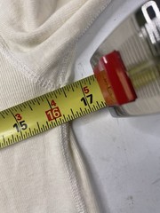 RRL Double RL Ralph Lauren Henley Shirt Men’s Small Cream Off-white Long Sleeve