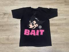 Bait Mascot Tee T-shirt Mens Sz S Small Black Crew Neck Streetwear