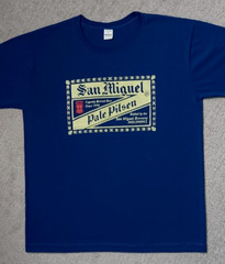 San Miguel Pale Pilsen T Shirt _ Size Medium