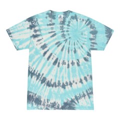 Tie Dye T-Shirts Multi-Color Adult XXX-Large 100% Cotton Colortone