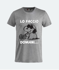 Funny Snoopy T-Shirt I Do It Tomorrow T-Shirt Funny Gift Idea