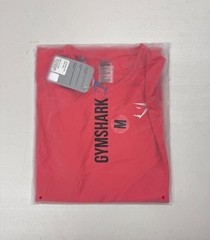 NEW Gymshark Veer Short Sleeve V-Neck T-Shirt Men’s M Chilli Red