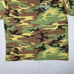 RothCO Shirt Mens XL Green Camo Graphic Tee Hunting Casual Preppy Logo