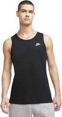 Nike Men’s Sportswear Club Tank, Black/White, Small – Black/White – Small