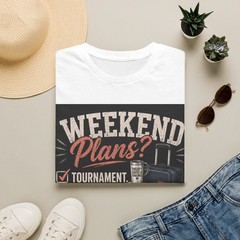 Fishing Tournament T-Shirt | Weekend Plans Cooler Hotel Repeat