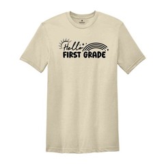 Hello First Grade Shirt, Back To School Shirt, Cute Back To School Shirt, Tie Dy