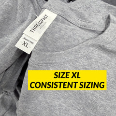 12 Pack Threadfast 100A XL Blank T-Shirt Soft Premium Bulk Lot