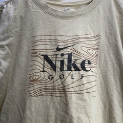 The Nike Tee Men’s Tan Nike Golf Graphic T-Shirt