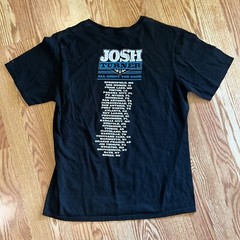 Josh Turner All About You Tour T-Shirt Men’s Medium Short Sleeve Graphic Black