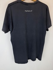Vintage 2000s PlayStation 2 Shirt Video Game Promo PS2 Sun Faded Tee Size L