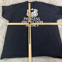 Princess Protection Agency Shirt Mens 2XL Dad Tee Disney PPA Badge Graphic Movie