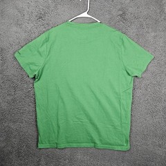 John Deere Men’s Green Embroidered Logo T Shirt XL Cotton