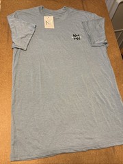 NEW WITH TAGS! MAVEN SUPER SOFT SAILER S T Shirt Tee Blue Mens Medium Comfy!