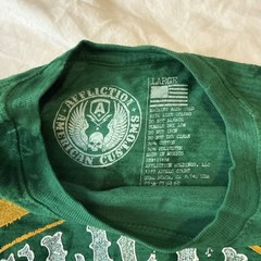 Affliction Mens T-shirt AC Shamrock Size L