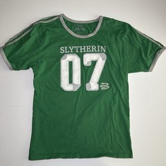 Harry Potter Slytherin Draco Malfoy 07 Shirt Adult XXL **Fits Like Large** Green