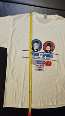 Vintage Mike Tyson Vs Spinks Promo Graphic T-Shirt Adult XL Donald Trump Plaza