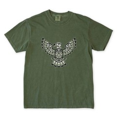Haida Eagle Formline Art T-Shirt | Indigenous Northwest Coast Graphic Tee Tshirt