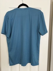 Adidas T-Shirt Ultimate Tee Climate- Men’s- Blue -LARGE