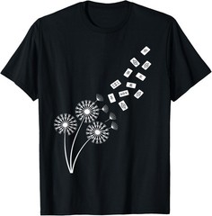 Cool Mahjong Art for Men Women Mahjong Player Mahjongg Fan T-Shirt