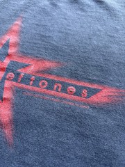 Vintage Faded White Pony Deftones Band Tee (2000) Giant Ripped Tag Large/X-large