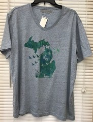 Hand Painted State Of Michigan w/ Ducks New XL Other Designs Available Free S/H