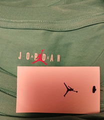 NEW 45$ Jordan Teal sneaker shirt SIZE XL