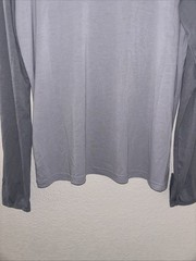 Free Fly Bamboo Hybrid Hoodie Mens Medium Slate Aspen Grey Sun UPF 50+ NWT